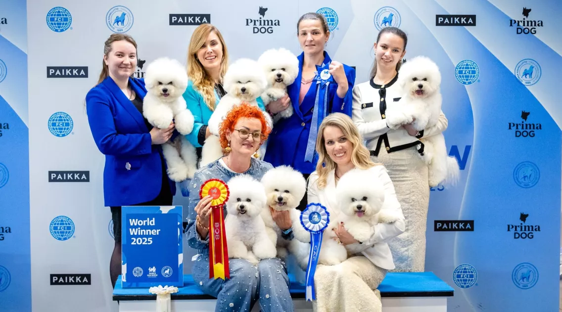 Tauro Kennel team world dog shoe Helsinki 2025